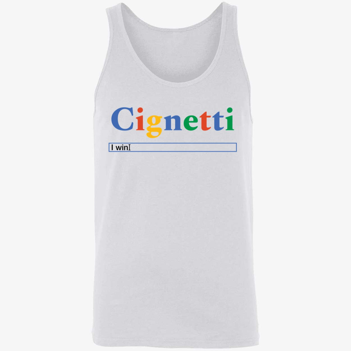Indiana Cignetti I Win Search Bar Shirt