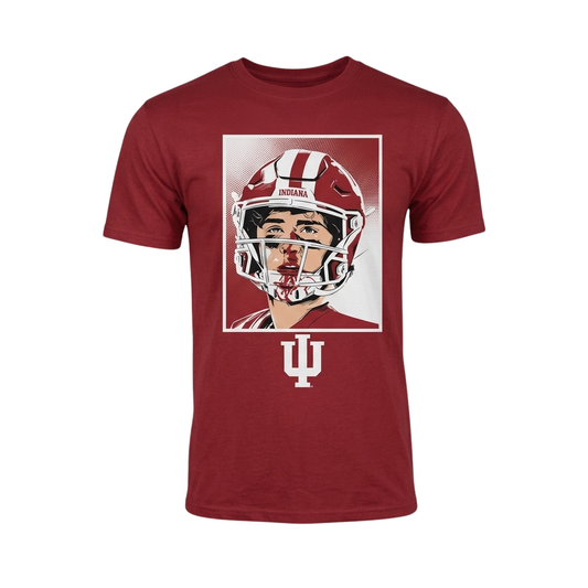 Indiana Football Josh Hoover Bloody Face Shirt