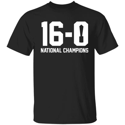 Indiana Hoosiers 16-0 National Champions Shirt