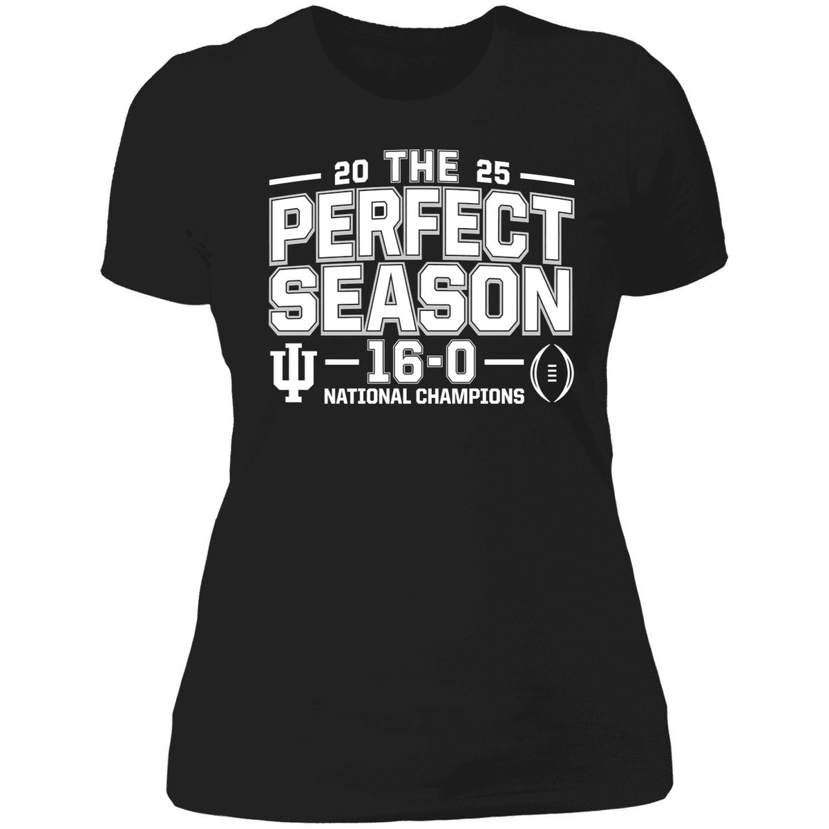 Indiana Hoosiers 2025 The Perfect Season 16-0 National Championship Shirt
