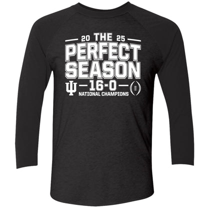 Indiana Hoosiers 2025 The Perfect Season 16-0 National Championship Shirt