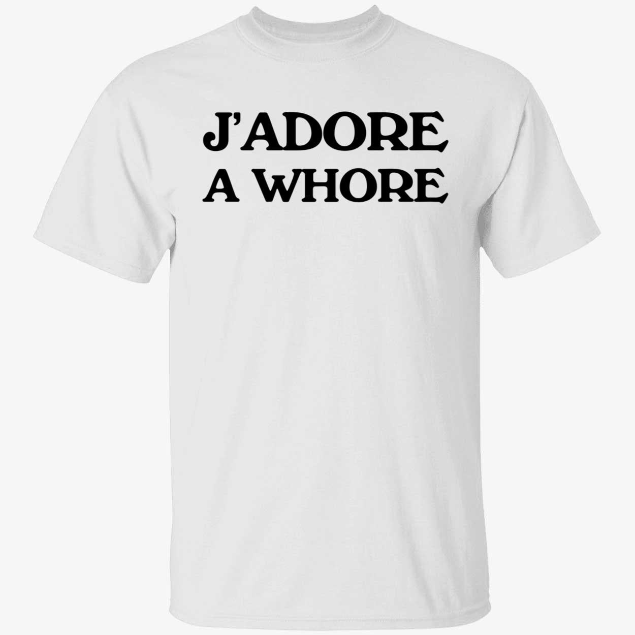 Russell Tovey J'adore A Whore T-Shirt