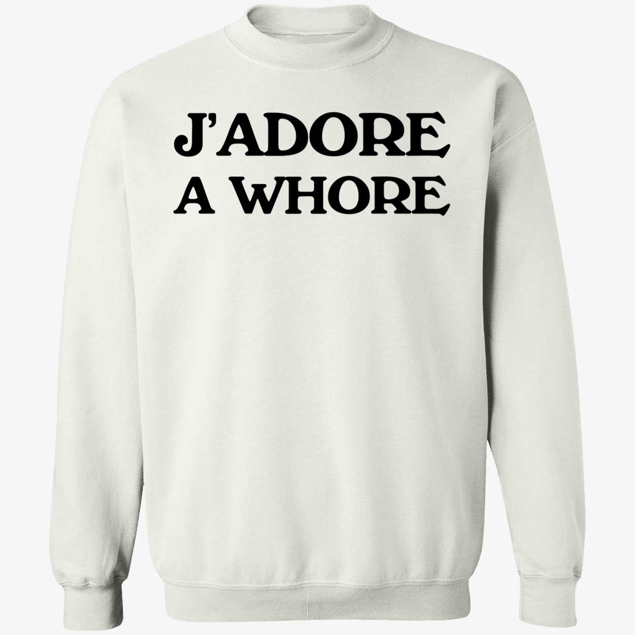 Russell Tovey J'adore A Whore Sweatshirt