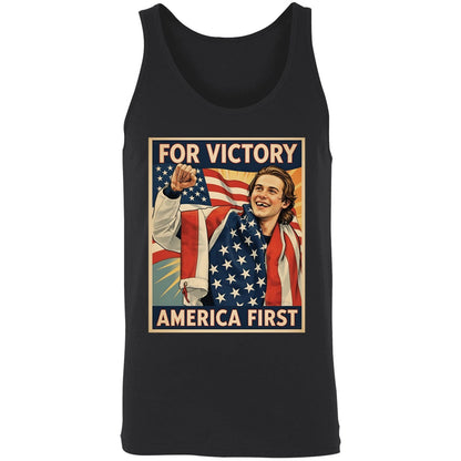 Jack Hughes For Victory America First Shirt