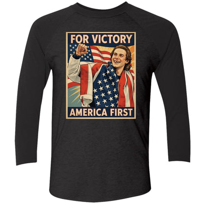 Jack Hughes For Victory America First Shirt