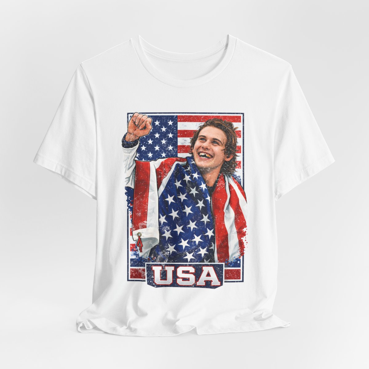 Jack Hughes Team Usa Shirt