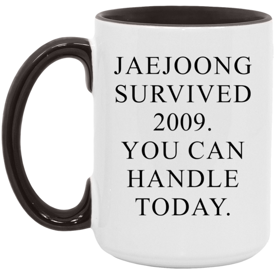 Jaejoong Survived 2009 You Can Handle Today Mug