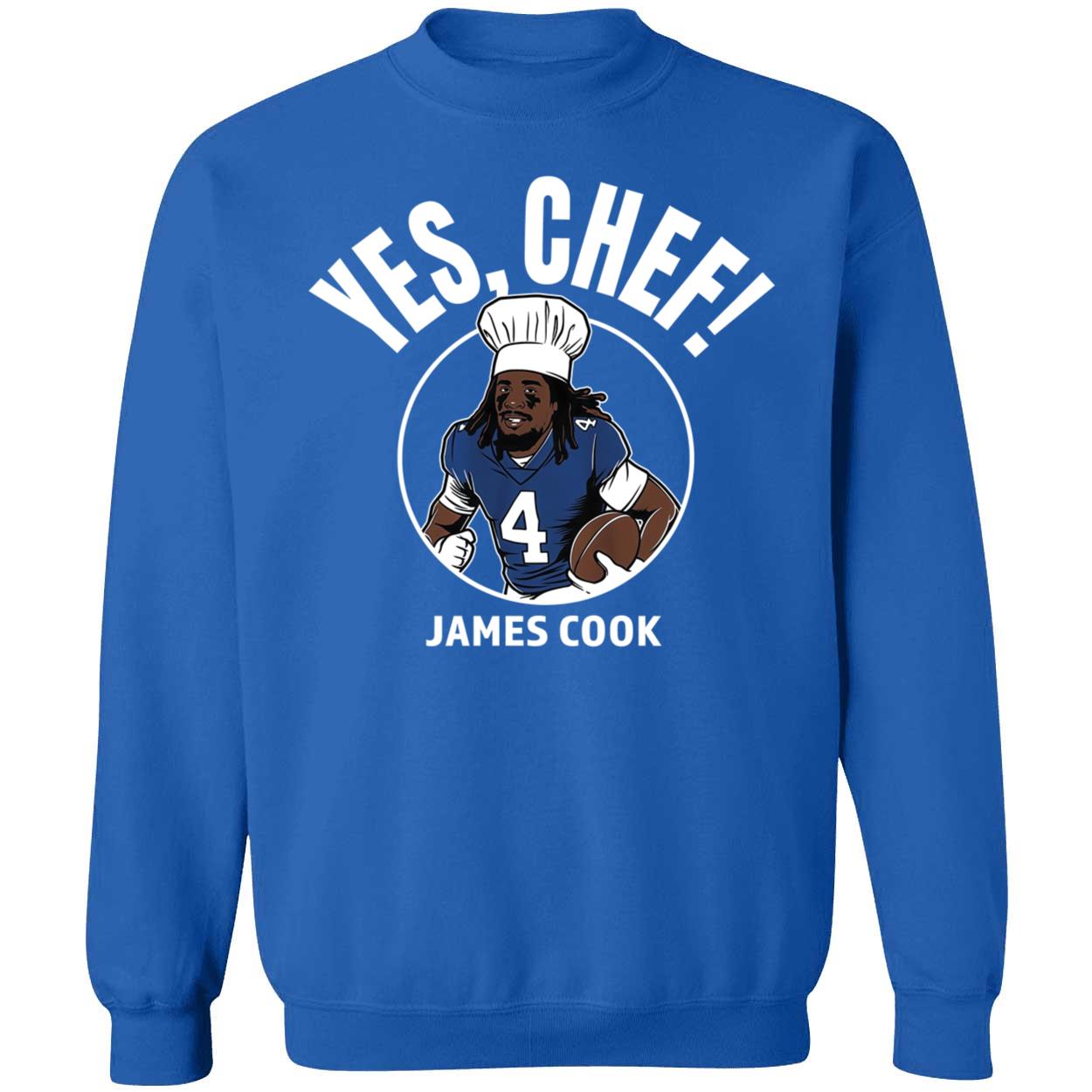 James Cook Yes Chef Sweatshirt