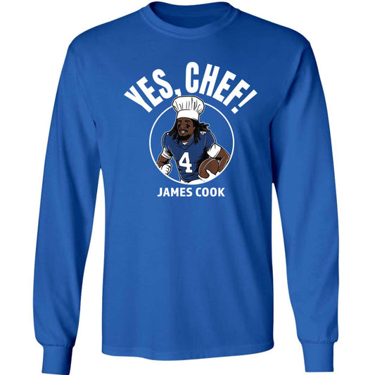 James Cook Yes Chef Long Sleeve Shirt