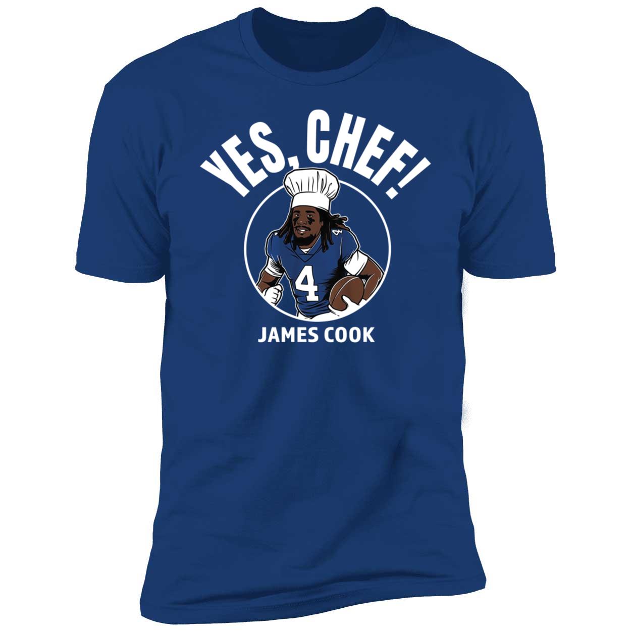 James Cook Yes Chef Premium SS T-Shirt