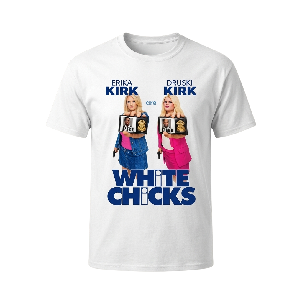 Jaxson Hayes Erika Kirk Druski Kirk Are White Chicks Shirt