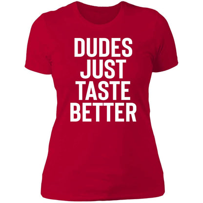 Jeffrey Carter Dudes Just Taste Better Shirt
