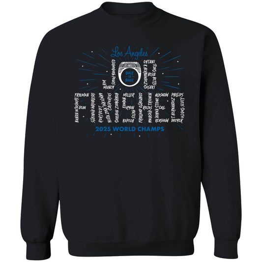 Job Finished LA 2025 World Champs Sweatshirt