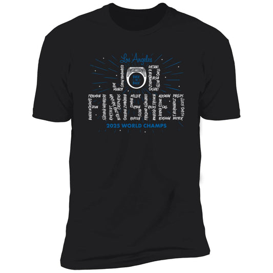 Job Finished LA 2025 World Champs Premium SS T-Shirt