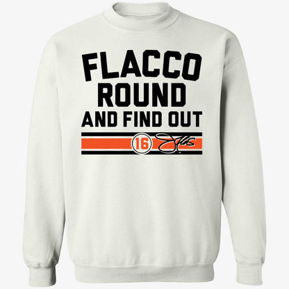 Joe Flacco Round And Find Out Cincinnati Long Sleeve Shirt