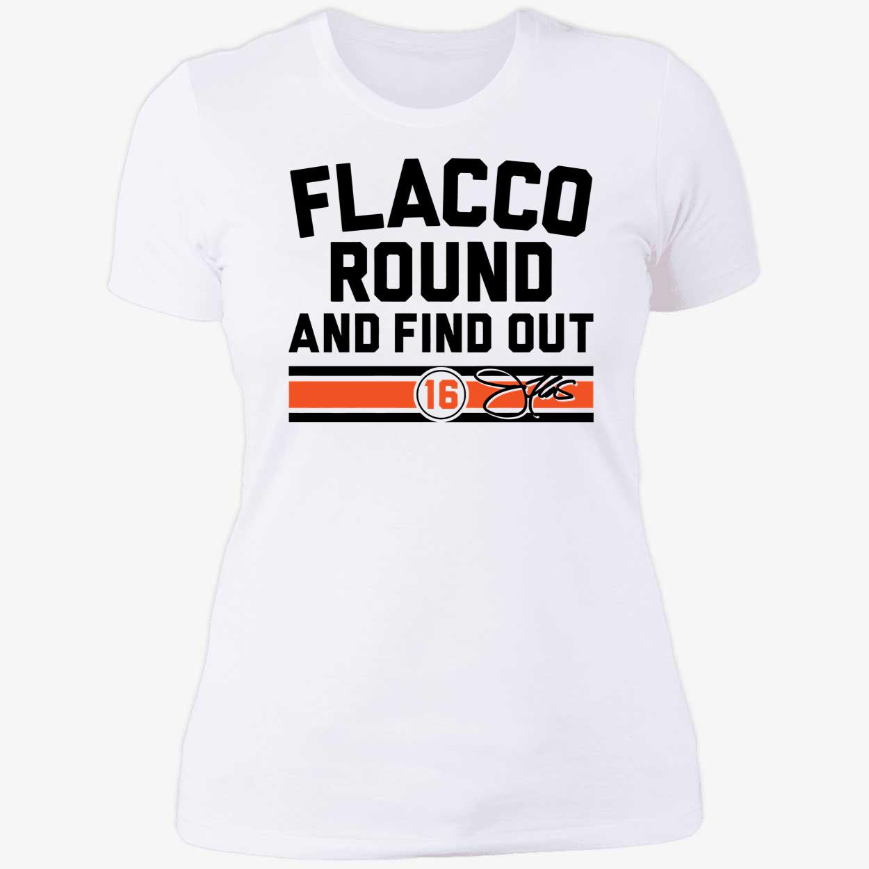 Joe Flacco Round And Find Out Cincinnati Long Sleeve Shirt