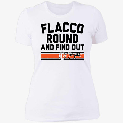 Joe Flacco Round And Find Out Cincinnati Long Sleeve Shirt