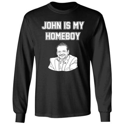 John Is My Homeboy Go Hawks Shirt
