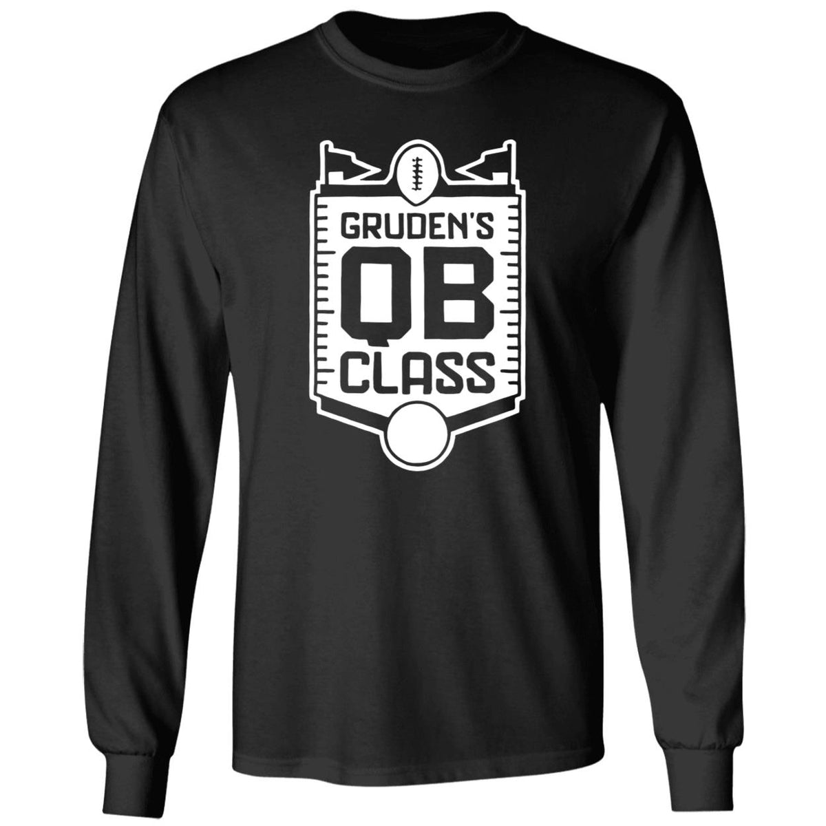 Jon Gruden Gruden's Qb Class Long Sleeve Shirt