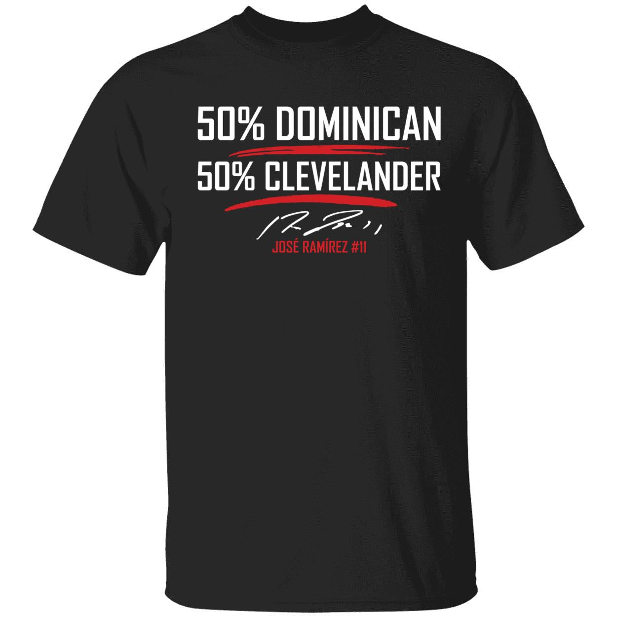 Jose Ramirez 50-50 50 Clevelander Shirt