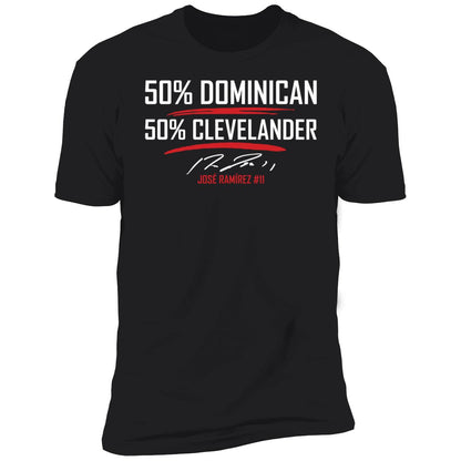 Jose Ramirez 50-50 50 Clevelander Shirt