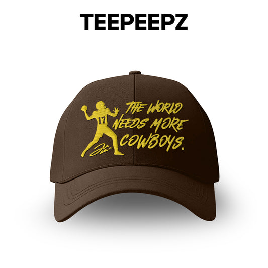 Josh Allen The World Needs More Cowboys Hat