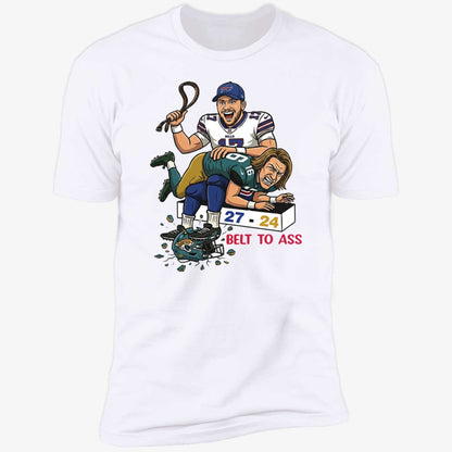 Josh Allen Trevor Lawrence Belt To Ass Buffalo Bills 27 Jaguars 24 Shirt