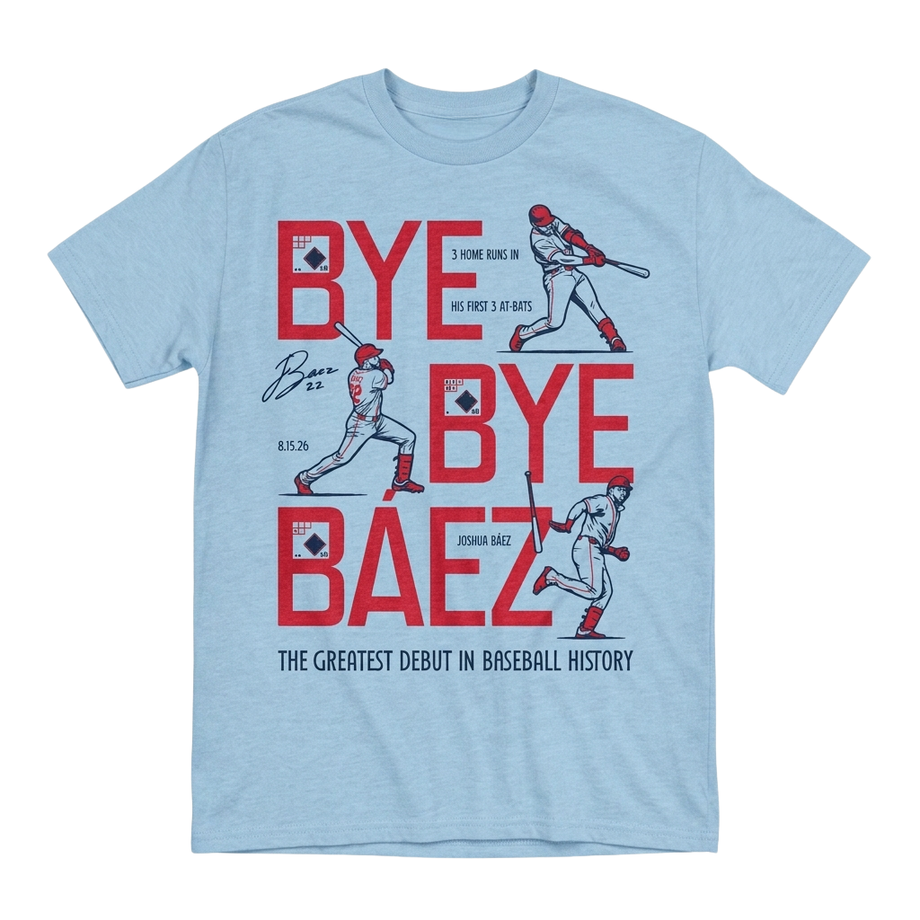Joshua Báez Bye Bye Báez Shirt