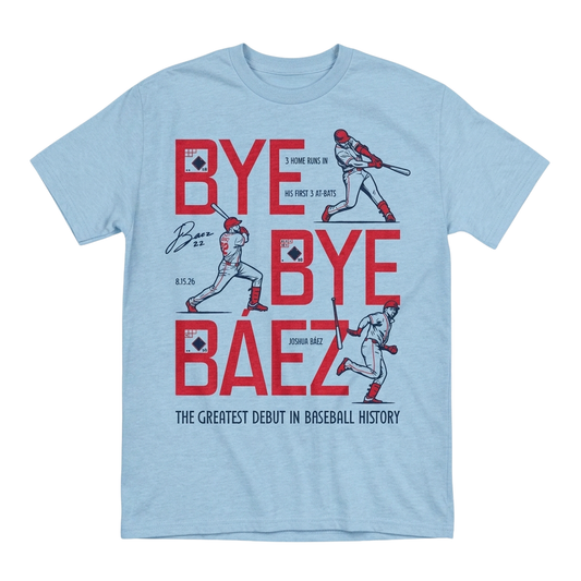 Joshua Báez Bye Bye Báez Shirt