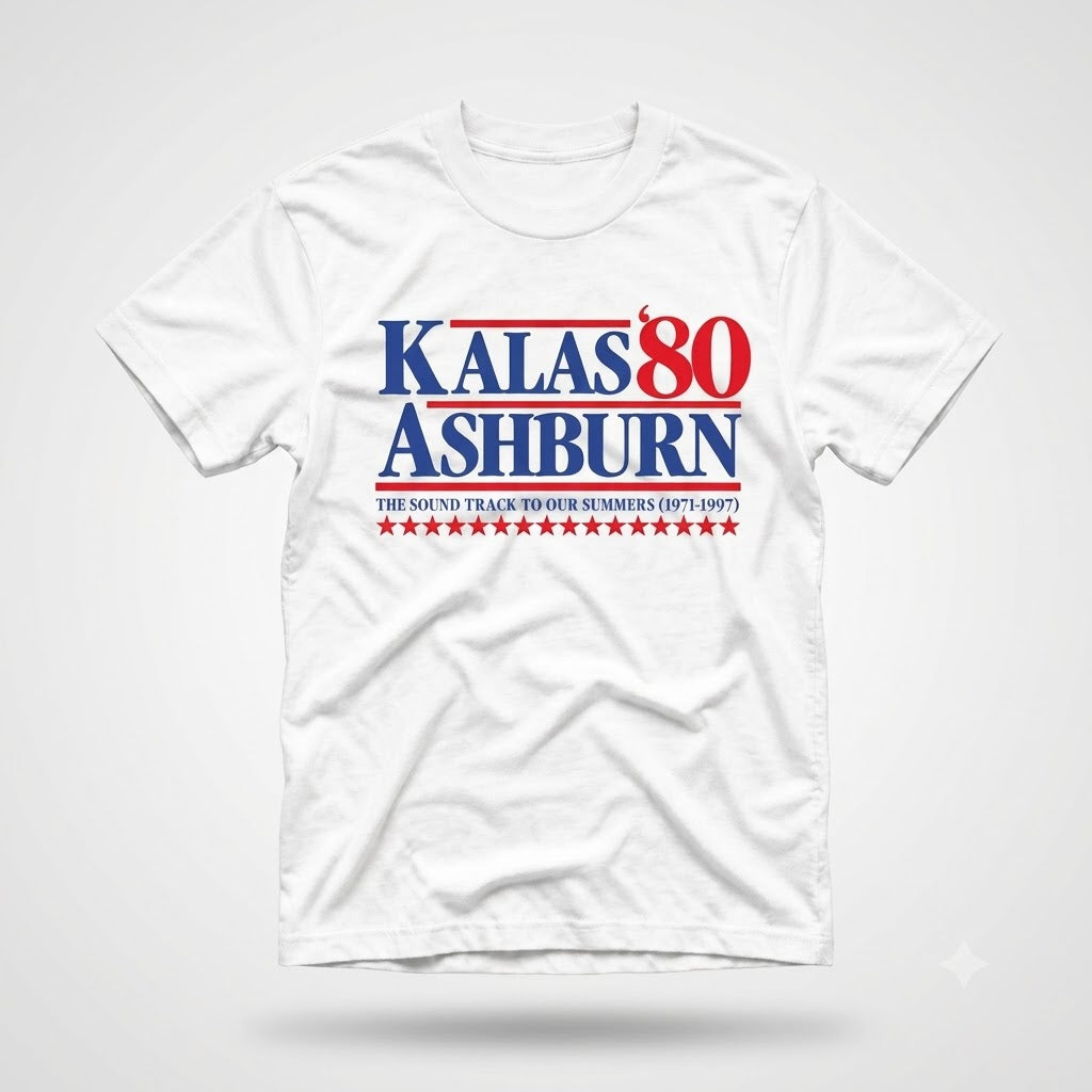 Kalas And Ashburn '80 The Sound Track To Our Summers 1971-1997 Shirt