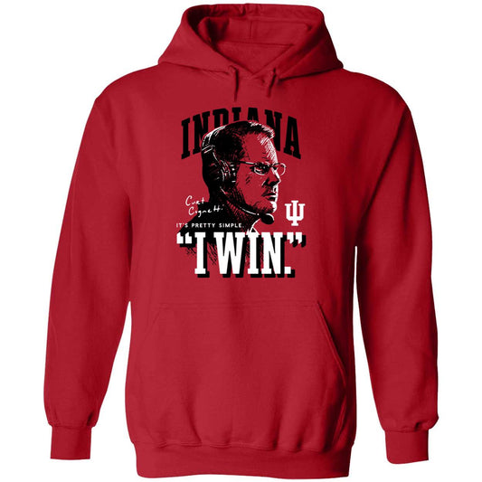 Kalen Jackson Curt Cignetti It's Pretty Simple I Win Hoodie
