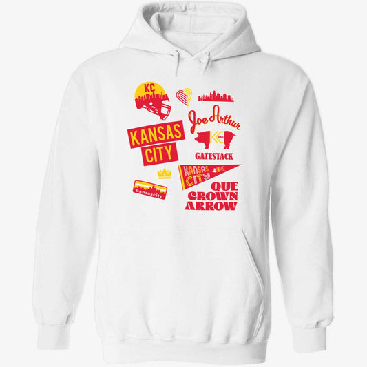 Kansas City Goe Arthur Gatestack Que Crown Arrow Hoodie