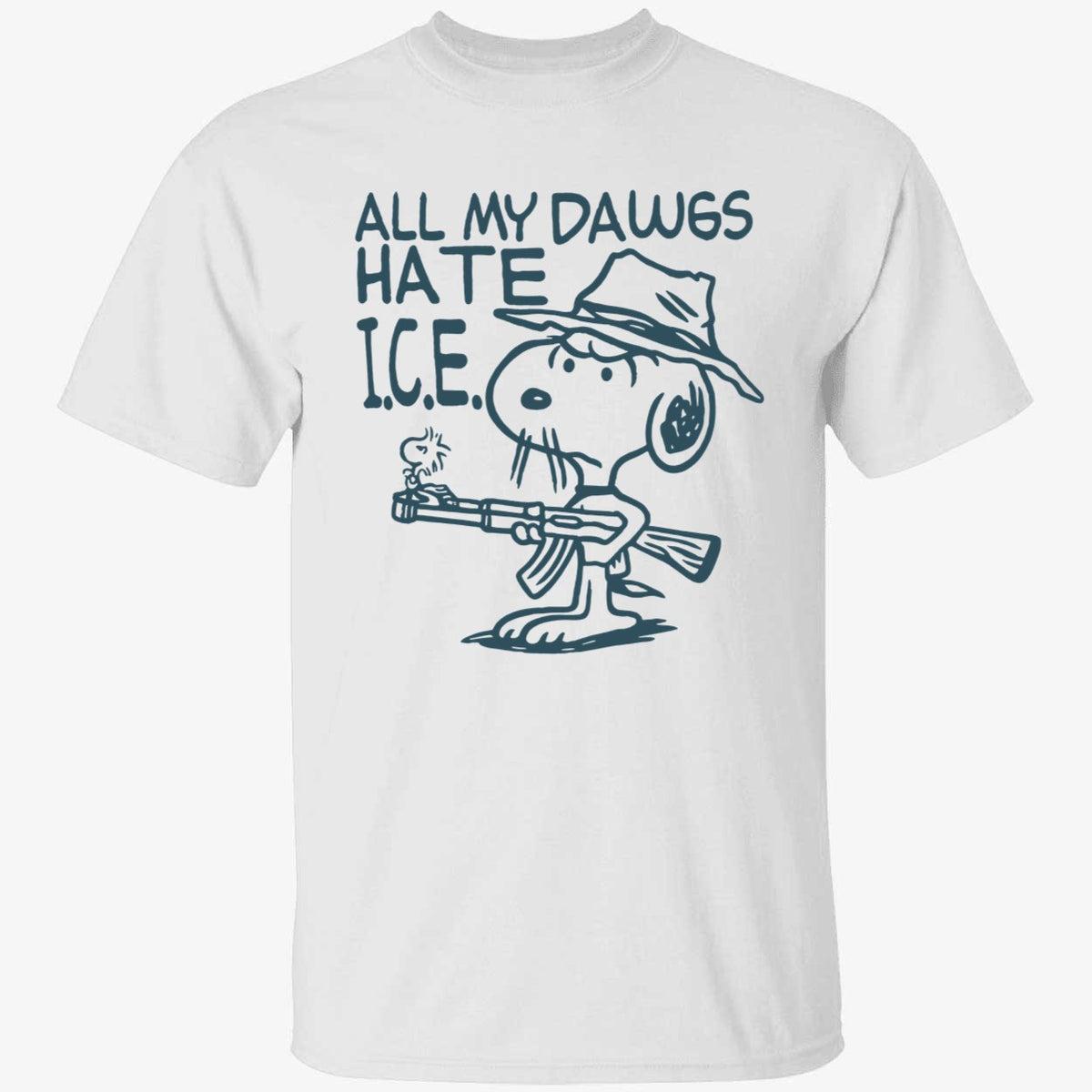 Kevin Ku All My Dawgs Hate Ice Shirt