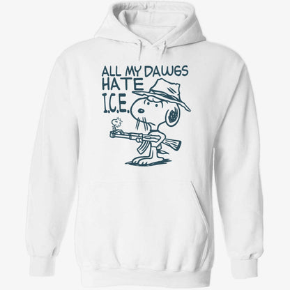 Kevin Ku All My Dawgs Hate Ice Shirt