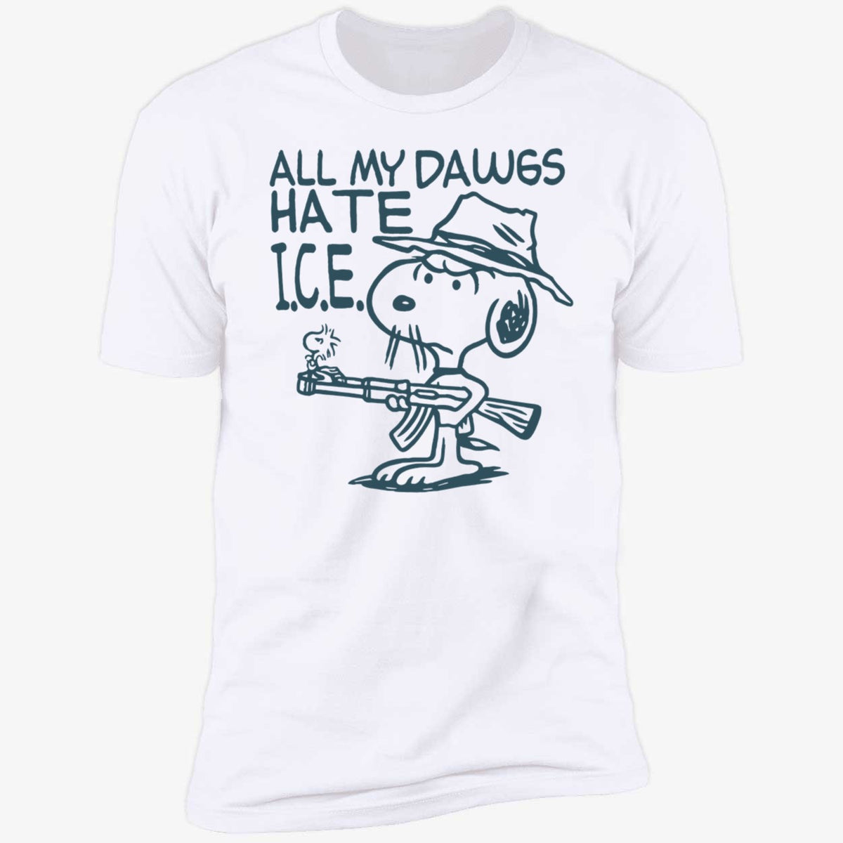 Kevin Ku All My Dawgs Hate Ice Shirt