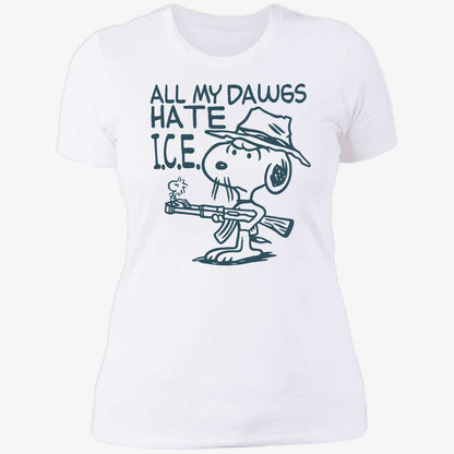 Kevin Ku All My Dawgs Hate Ice Shirt