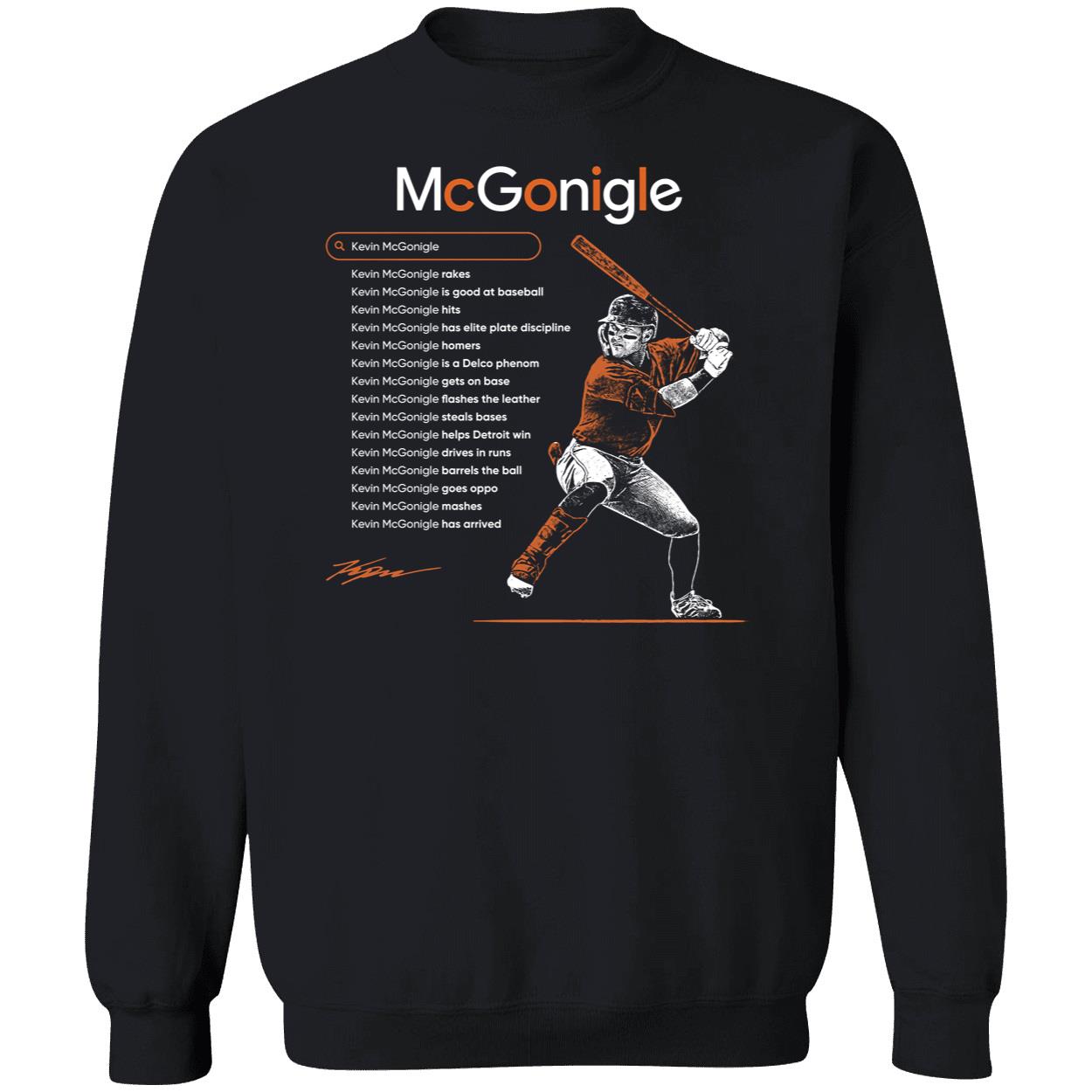 Kevin McGonigle Detroit Shirt