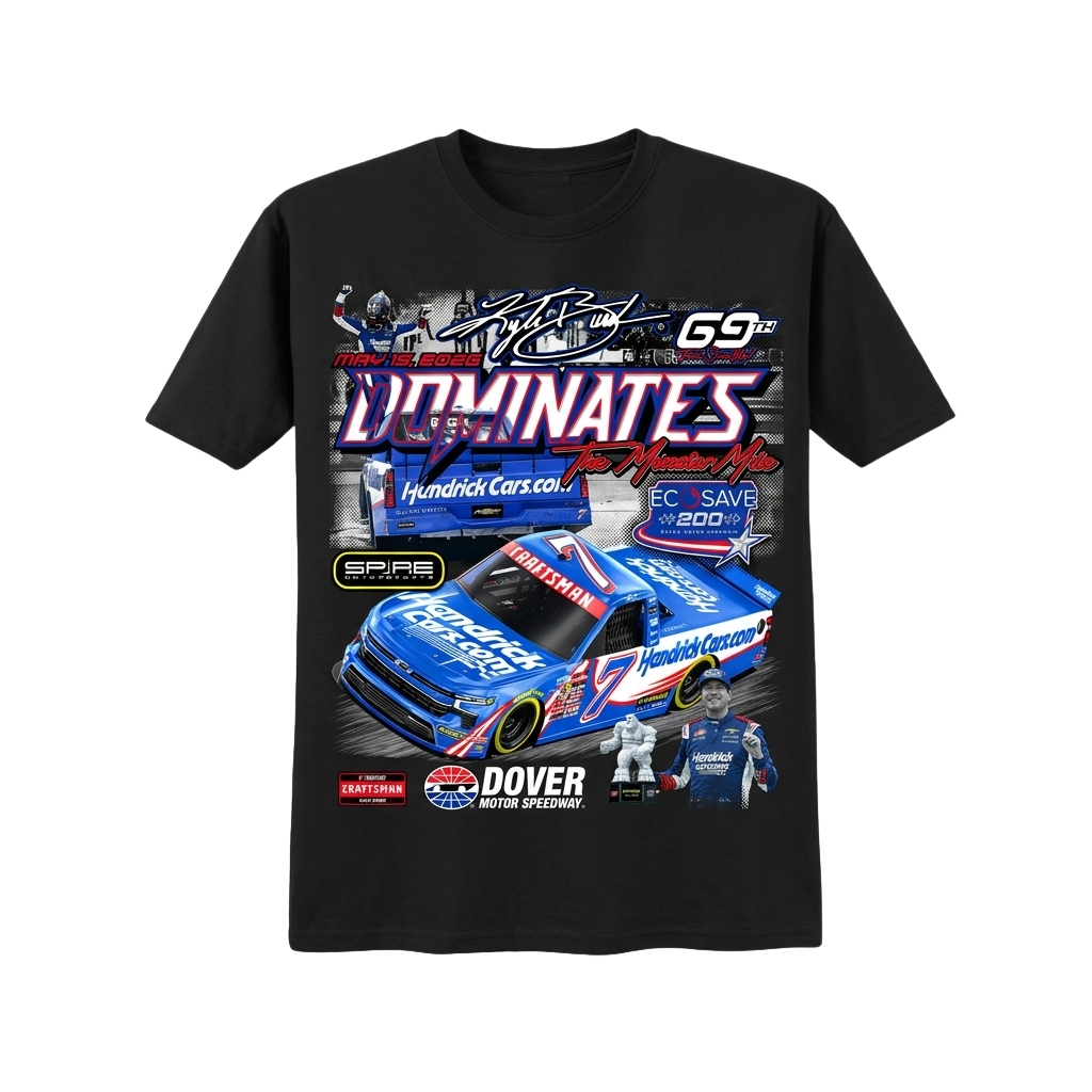 Kyle Busch 2026 Dover Truck Series Race Win Shirt