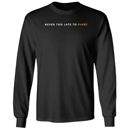 Kyle Shanahan Never Too Late To Pivot Shirt