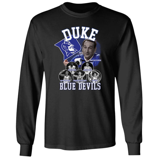 Kyrie Irving Duke Blue Devils Long Sleeve Shirt