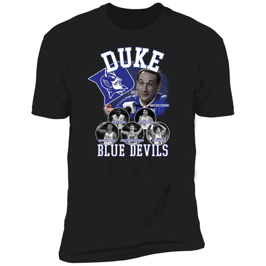 Kyrie Irving Duke Blue Devils Premium SS T-Shirt