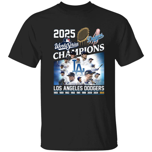 LA Dodgers World Series Champions 2025 T-Shirt