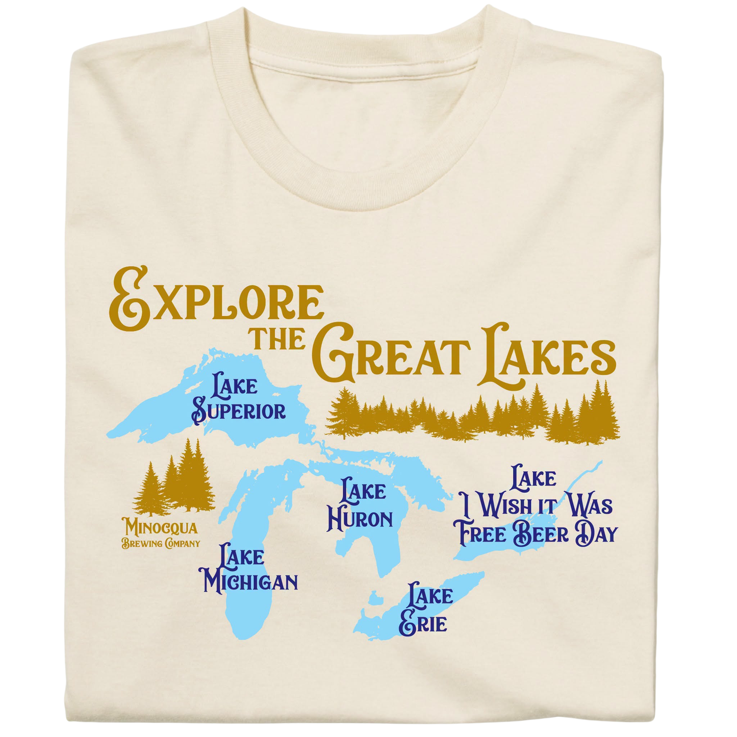 Lake Ontario Explore The Great Lakes Shirt