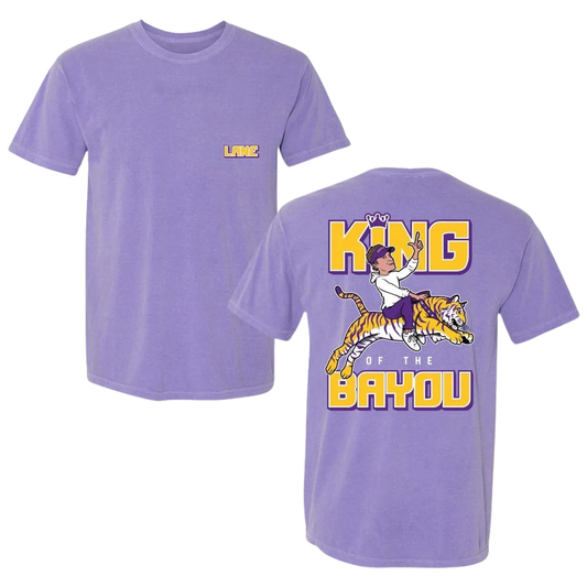 Lane Kiffin King Of The Bayou Shirt