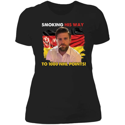 Leon Draisaitl Smoking His Way To 1000 NHL Points Sweatshirt
