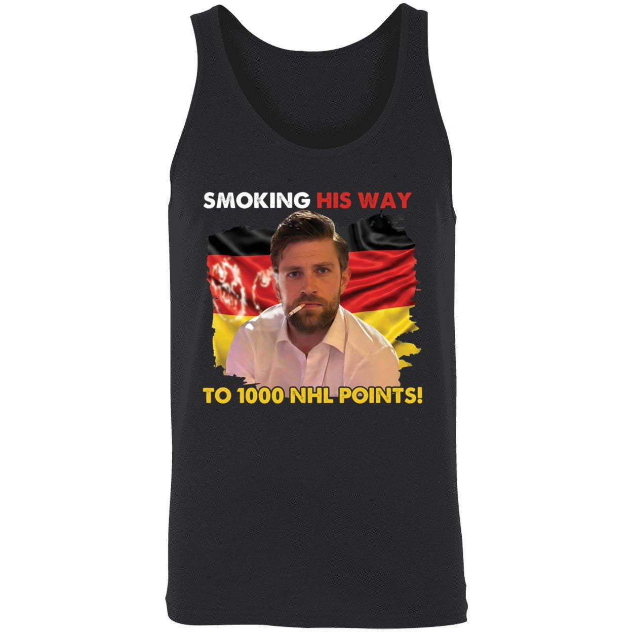 Leon Draisaitl Smoking His Way To 1000 NHL Points Long Sleeve Shirt