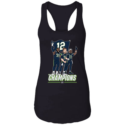 Leonard Williams Sam Darnold Jaxon Smith-njigba Seattle Champions Flag Plant Shirt