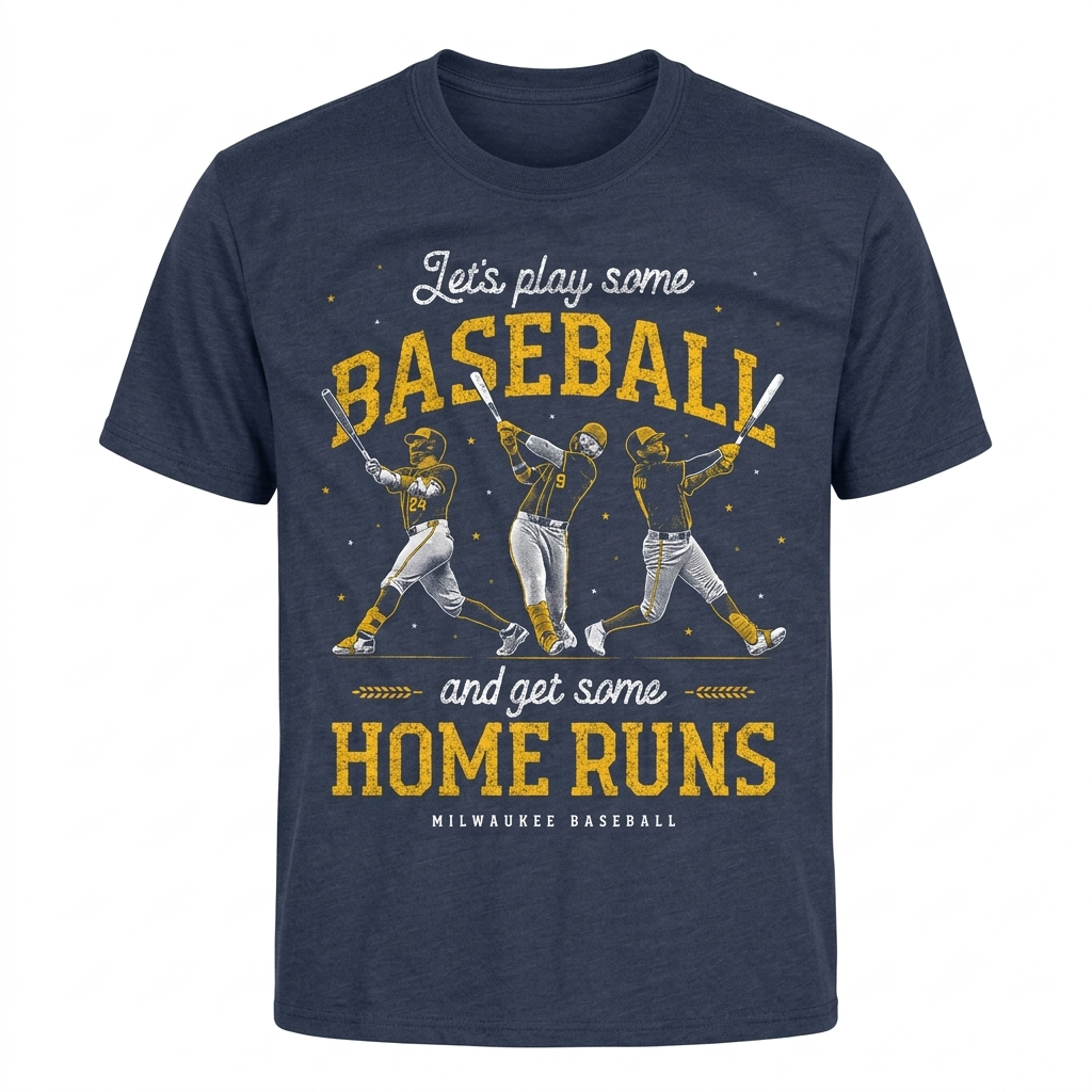 Let's Play Some Baseball And Get Some Home Runs Shirt