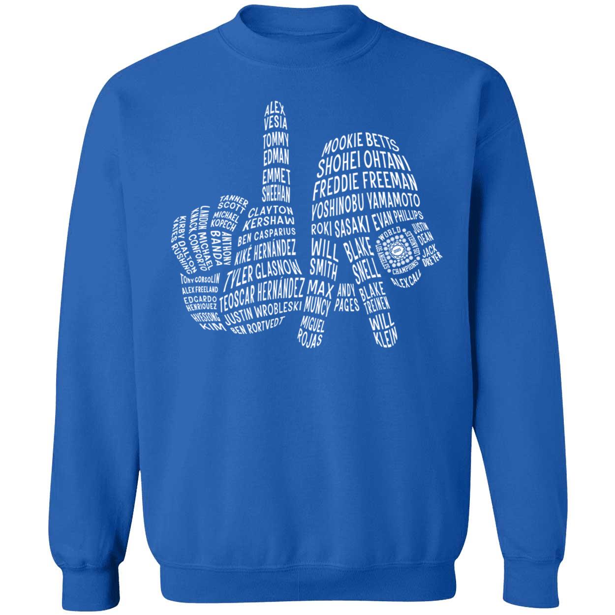 Los Angeles Dodgers 2025 Champs Sweatshirt