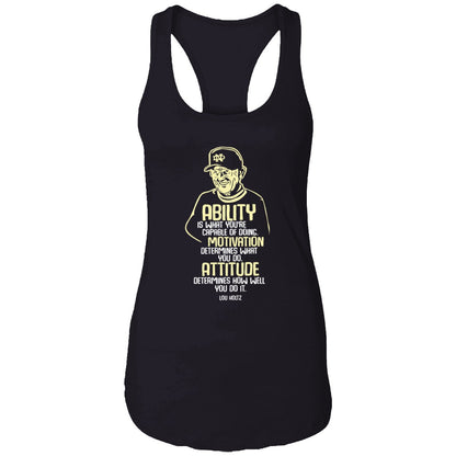 Lou Holtz Ability Motivation Attitude Shirt